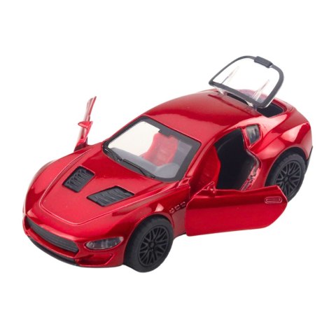 LEAN Toys Samochód Sportowy Metalowy Z Napędem Światła Dźwięki Mix LEAN Toys Samochód Sportowy Metalowy Z Napędem Światła Dźwięki Mix