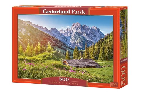 Puzzle 500 el. Summer in the Alps Puzzle 500 el. Summer in the Alps