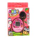 LEAN TOYS Tamagotchi Pet Egg Gra Elektroniczna 168W1 Brelok Z Dzwoneczkiem Różowa