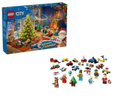 LEGO(R) CITY 60475 Kalendarz adwentowy na 2025 rok LEGO(R) CITY 60475 Kalendarz adwentowy na 2025 rok