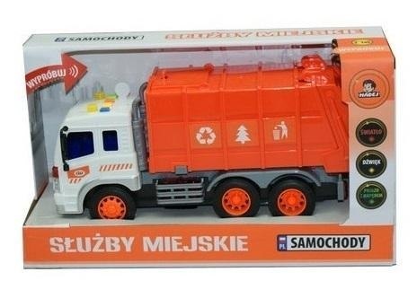 Służby miejskie kontener z napędem 1:16 30cm Służby miejskie kontener z napędem 1:16 30cm