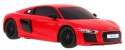 Audi R8 czerwony RASTAR model 1:24 Zdalnie sterowane auto + Pilot 2,4 GHz Audi R8 czerwony RASTAR model 1:24 Zdalnie sterowane auto + Pilot 2,4 GHz