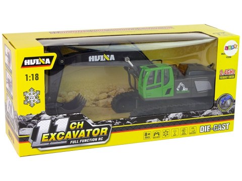 HUINA Koparka Gąsienicowa Pilot R/C Zdalnie Sterowana Metalowe Elementy HUINA Koparka Gąsienicowa Pilot R/C Zdalnie Sterowana Metalowe Elementy