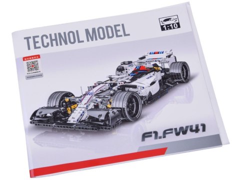 Klocki techniczne 1152-elementów Auto wyścigowe Bolid F1.FW41 ZA5309 Klocki techniczne 1152-elementów Auto wyścigowe Bolid F1.FW41 ZA5309
