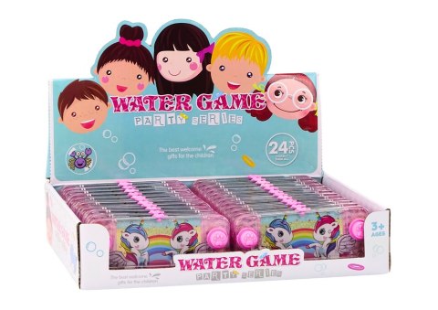 LEAN TOYS Gra Wodna Konsola Zręcznościowa Różowa Mini Jednorożce Pad Konsola LEAN TOYS Gra Wodna Konsola Zręcznościowa Różowa Mini Jednorożce Pad Konsola