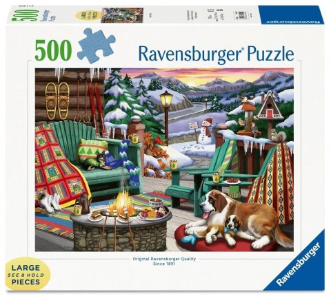 Puzzle 2D: Zimowy klimat 500el Puzzle 2D: Zimowy klimat 500el