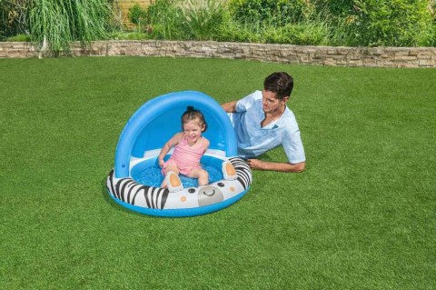Basenik z Daszkiem 91cm Zebra BESTWAY Basenik z Daszkiem 91cm Zebra BESTWAY