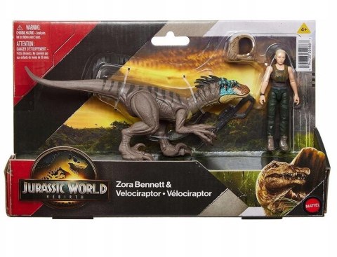 Jurassic World Dinozaur Zora Bennett&Velociraptor Jurassic World Dinozaur Zora Bennett&Velociraptor