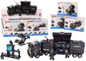 LEAN TOYS Klocki Konstrukcyjne Służby Specjalne Policja Helikopter Łódź Zestaw MIX