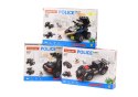 LEAN TOYS Klocki Konstrukcyjne Służby Specjalne Policja Helikopter Łódź Zestaw MIX