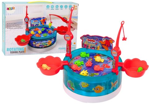 LEAN Toys Gra Magnetyczna Zręcznościowa Łowienie Rybek Światła Dźwięki LEAN Toys Gra Magnetyczna Zręcznościowa Łowienie Rybek Światła Dźwięki