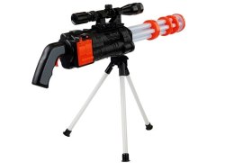 LEAN Toys Karabin Snajperski na Baterie Działko Obrotowe Policyjne 62 cm