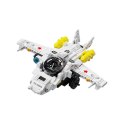 LEAN Toys Klocki Konstrukcyjne Robot Kosmiczny Łazik Samolot RC 3w1 408 el.