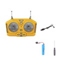 LEAN Toys Koparka Gąsienicowa Zdalnie Sterowana RC 11-CH Żółta 1:20