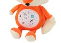 LEAN Toys Pluszowy Miś Usypiający Światła Dźwięki Tryb Nocny i Dzienny Lisek