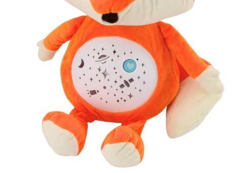 LEAN Toys Pluszowy Miś Usypiający Światła Dźwięki Tryb Nocny i Dzienny Lisek LEAN Toys Pluszowy Miś Usypiający Światła Dźwięki Tryb Nocny i Dzienny Lisek