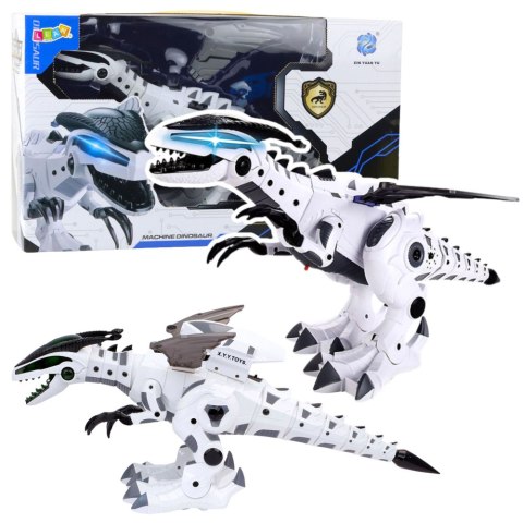 LEAN Toys Robot Dinozaur Ze Skrzydłami Na Baterie Porusza Się Światła Dźwięki LEAN Toys Robot Dinozaur Ze Skrzydłami Na Baterie Porusza Się Światła Dźwięki