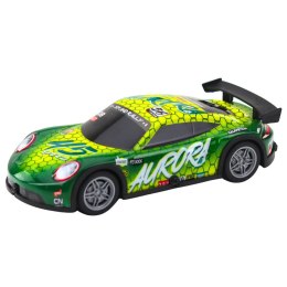 LEAN Toys Samochód Wyścigowy Zdalnie Sterowany RC Świecąca Obudowa Zielony