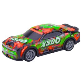 LEAN Toys Samochód Wyścigowy Zdalnie Sterowany Świecąca Obudowa Pomarańczowo-Zielone