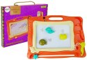 LEAN Toys Tablica Znikopis z Dźwiękami i Światłem Pieczątki