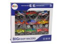 LEAN Toys Zestaw Pojazdów Auta Monster Truck Różne Kolory 9 szt.