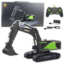 HUINA Koparka R/C Gąsienicowa Zielona 1:14
