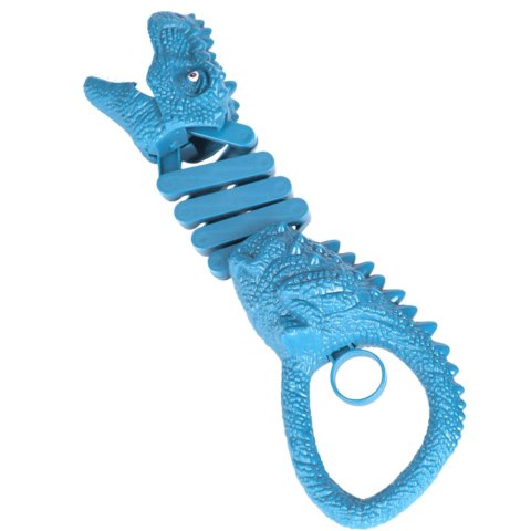 LEAN TOYS Gryzący Dinozaur Chwytak Pistolet Niebieski LEAN TOYS Gryzący Dinozaur Chwytak Pistolet Niebieski