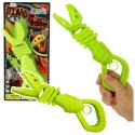 LEAN TOYS Gryzący Szkielet Dinozaur Chwytak Pistolet Zielony