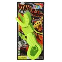 LEAN TOYS Gryzący Szkielet Dinozaur Chwytak Pistolet Zielony