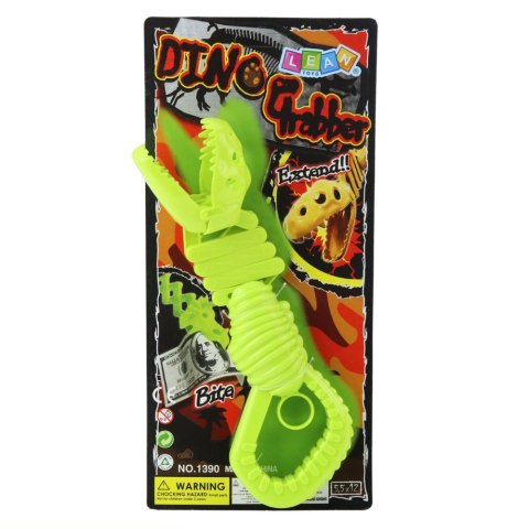 LEAN TOYS Gryzący Szkielet Dinozaur Chwytak Pistolet Zielony LEAN TOYS Gryzący Szkielet Dinozaur Chwytak Pistolet Zielony