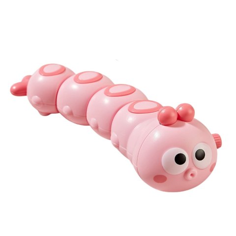 LEAN TOYS Jeżdżąca Gąsienica Dżdżownica Nakręcana Zabawka Kolory LEAN TOYS Jeżdżąca Gąsienica Dżdżownica Nakręcana Zabawka Kolory