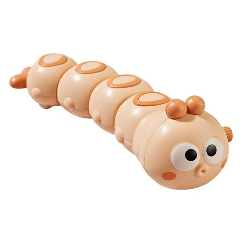 LEAN TOYS Jeżdżąca Gąsienica Dżdżownica Nakręcana Zabawka Kolory LEAN TOYS Jeżdżąca Gąsienica Dżdżownica Nakręcana Zabawka Kolory