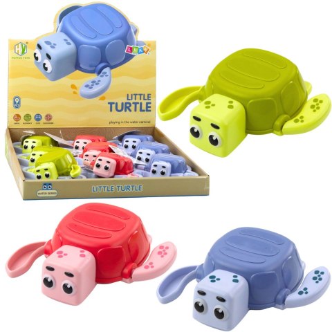 LEAN TOYS Nakręcany Żółw Pływający Zabawka Do Kąpieli Mix Kolor LEAN TOYS Nakręcany Żółw Pływający Zabawka Do Kąpieli Mix Kolor