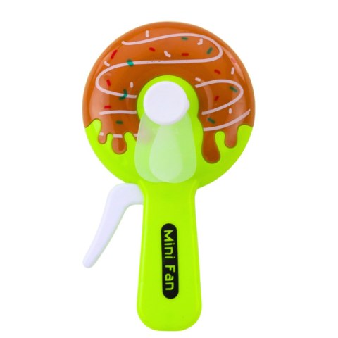 LEAN TOYS Wentylator Ręczny Mini Wiatraczek Pączek Donut Dla Dzieci 4 Wzory LEAN TOYS Wentylator Ręczny Mini Wiatraczek Pączek Donut Dla Dzieci 4 Wzory
