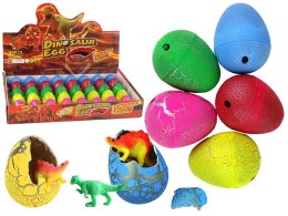 LEAN TOYS Wykluwające się Magiczne Jajko Dinozaura Rosnące 4 cm Kolory
