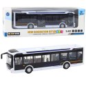 LEAN Toys Autobus Metalowy Miejski Światła Dźwięk 1:42 Biały LEAN Toys Autobus Metalowy Miejski Światła Dźwięk 1:42 Biały