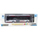 LEAN Toys Autobus Miejski Metalowy Dźwięk Światła 1:42 Czerwony