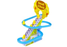 LEAN Toys Gra Edukacyjna Tor Zjeżdżalnia Kaczki Wspinaczka