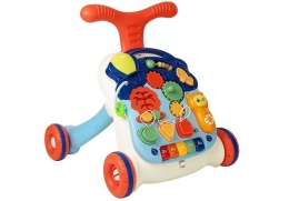 LEAN Toys Interaktywny Pchacz Chodzik Stoliczek Panel Świeci Gra Telefon