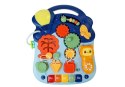 LEAN Toys Interaktywny Pchacz Chodzik Stoliczek Panel Świeci Gra Telefon