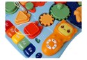 LEAN Toys Interaktywny Pchacz Chodzik Stoliczek Panel Świeci Gra Telefon