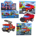 LEAN Toys Klocki konstrukcyjne pojazdy 4w1
