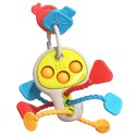 LEAN Toys Klucze Edukacyjne Sensoryczyne Kolorowe Ruchome Elementy Dla Malucha LEAN Toys Klucze Edukacyjne Sensoryczyne Kolorowe Ruchome Elementy Dla Malucha