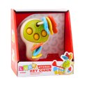 LEAN Toys Klucze Edukacyjne Sensoryczyne Kolorowe Ruchome Elementy Dla Malucha LEAN Toys Klucze Edukacyjne Sensoryczyne Kolorowe Ruchome Elementy Dla Malucha