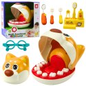 LEAN Toys Pies U Dentysty Zabawka Lekarz Chory Ząbek