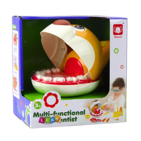 LEAN Toys Pies U Dentysty Zabawka Lekarz Chory Ząbek LEAN Toys Pies U Dentysty Zabawka Lekarz Chory Ząbek