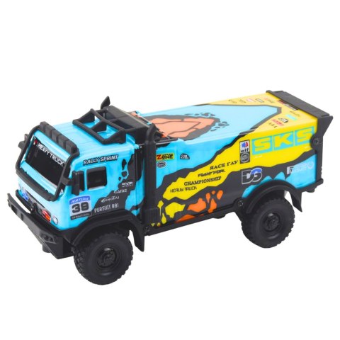 LEAN Toys Samochód Ciężarowy Zdalnie Sterowany RC Pilot Dźwięki Niebieski LEAN Toys Samochód Ciężarowy Zdalnie Sterowany RC Pilot Dźwięki Niebieski