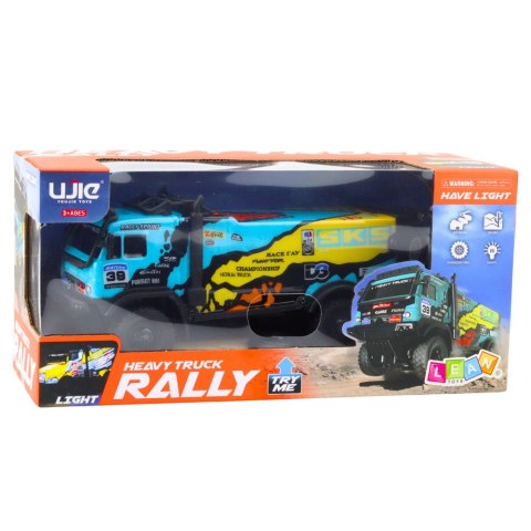 LEAN Toys Samochód Ciężarowy Zdalnie Sterowany RC Pilot Dźwięki Niebieski LEAN Toys Samochód Ciężarowy Zdalnie Sterowany RC Pilot Dźwięki Niebieski