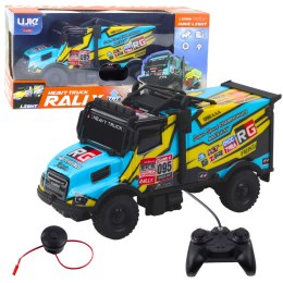 LEAN Toys Samochód Ciężarowy Zdalnie Sterowany RC Pilot Dźwięki Zielony