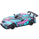 LEAN Toys Samochód Wyścigowy Zdalnie Sterowany Pilot RC Zielony Różowy
